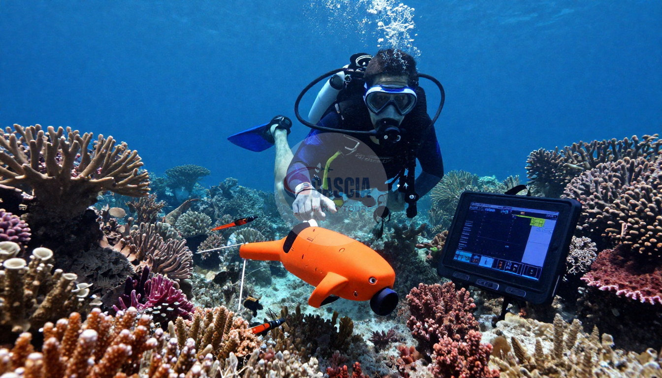 Join citizen science diving in Marsa Alam. Use AI & underwater imaging to map coral reefs. High-tech eco-tours with seamless transfers by Cascia Taxi.