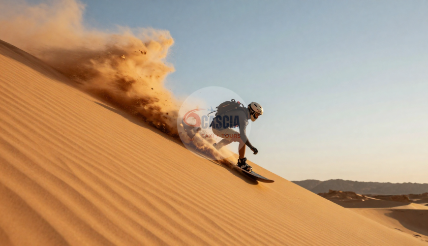 sandboarding dune bashing Marsa Alam