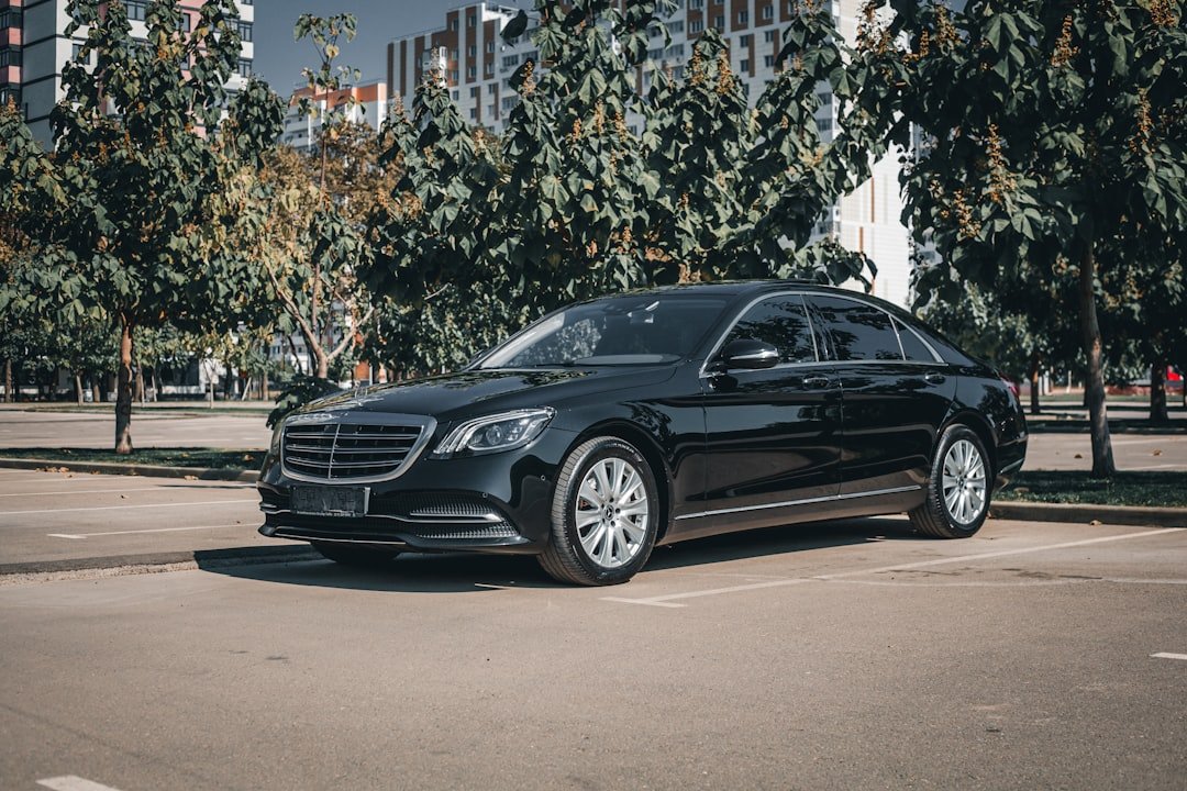 Luxury black VIP corporate transport car in Marsa Alam